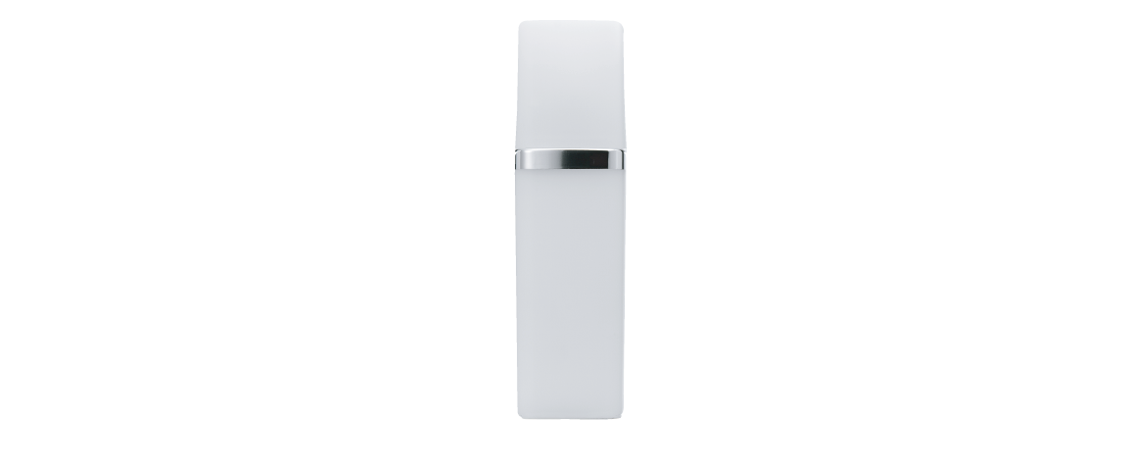 PPスクエアローションボトル 120ml - SBF-120 スノーホワイト PPスクエアローションボトル 120ml - SBF-120 スノーホワイト